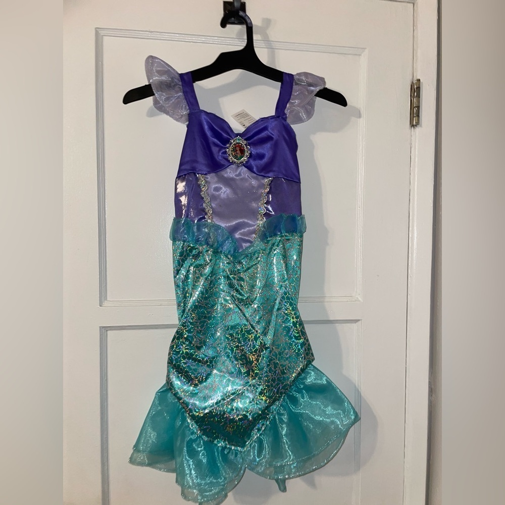 Little Mermaid Play Costume -like new 4-6x s